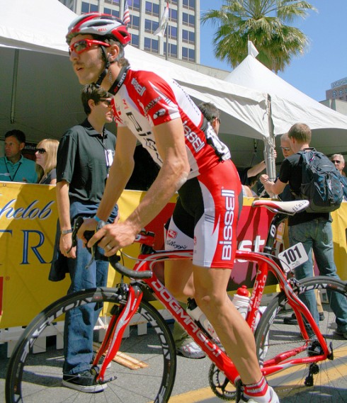 Ben Jacques-Maynes at the Tour of California. Photo by Richard Masoner / http://www.cyclelicio.us/ licensed under Creative Commons. 