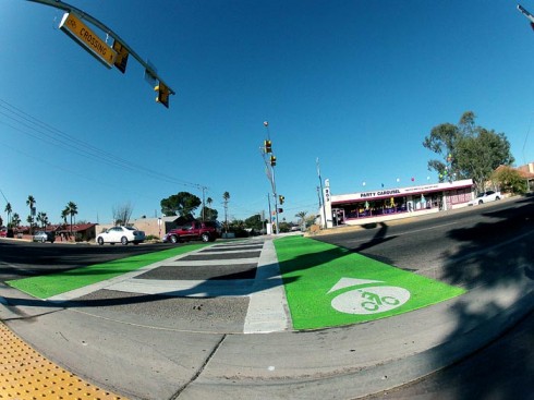 Tucson's first bike HAWK went in at Swan and Third Street. 