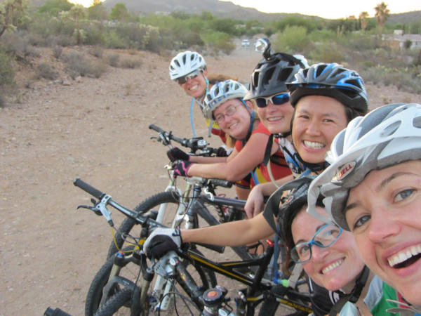 Evening ride: make your own dinner, gentlemen. Photo by Mandy McTavish