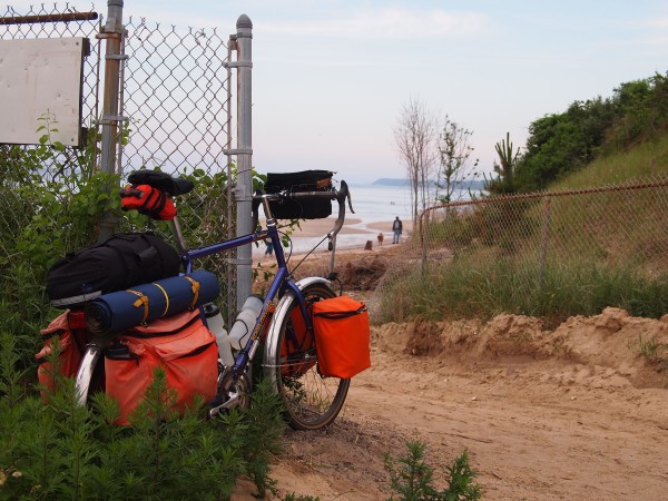 Rocky Point Landing on the north shore of Long Island during Harrison Smith's Connecticut to Pennsylvania bicycle tour