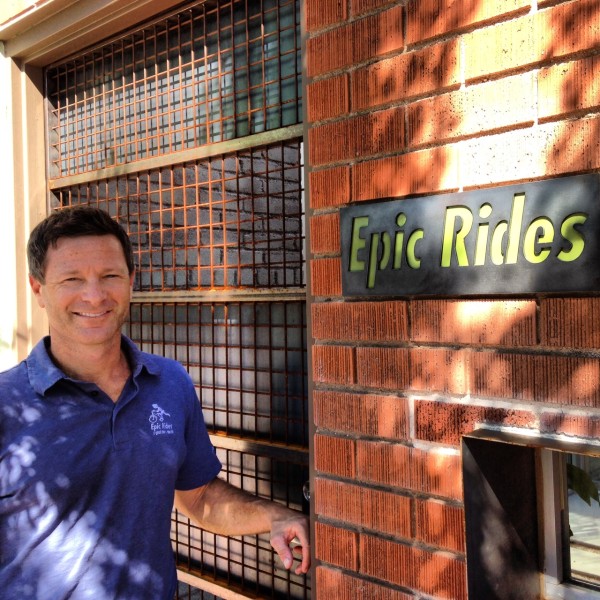 Todd Sadow and Epic Rides recently moved into a new space near Stone Avenue and Sixth Street. 