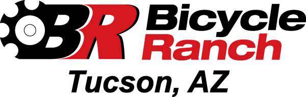 BicycleRanch logo 3 outlined text converted to vectors TUC AZ