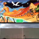 Tucson artist raising money to paint bike mural along Aviation Highway